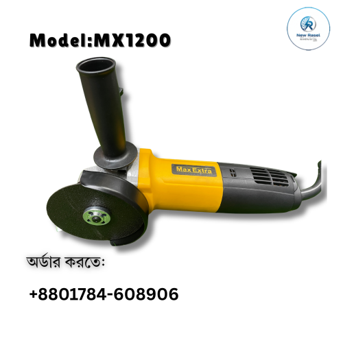 MAX Extra MX1200 – 1200W Professional Angle Grinder