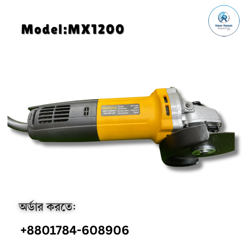 MAX Extra MX1200 – 1200W Professional Angle Grinder