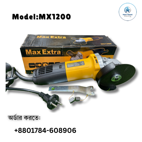 MAX Extra MX1200 – 1200W Professional Angle Grinder