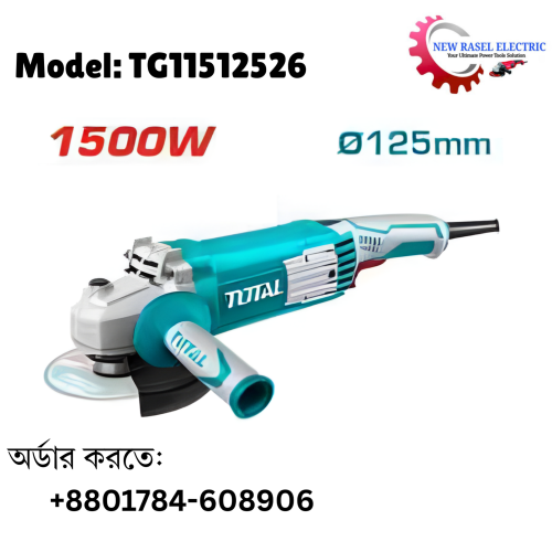Total 1500W Angle Grinder